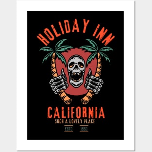 Holiday inn California Posters and Art